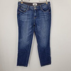 Paige Jimmy Jimmy Women's Denim Crop Jeans Size 27